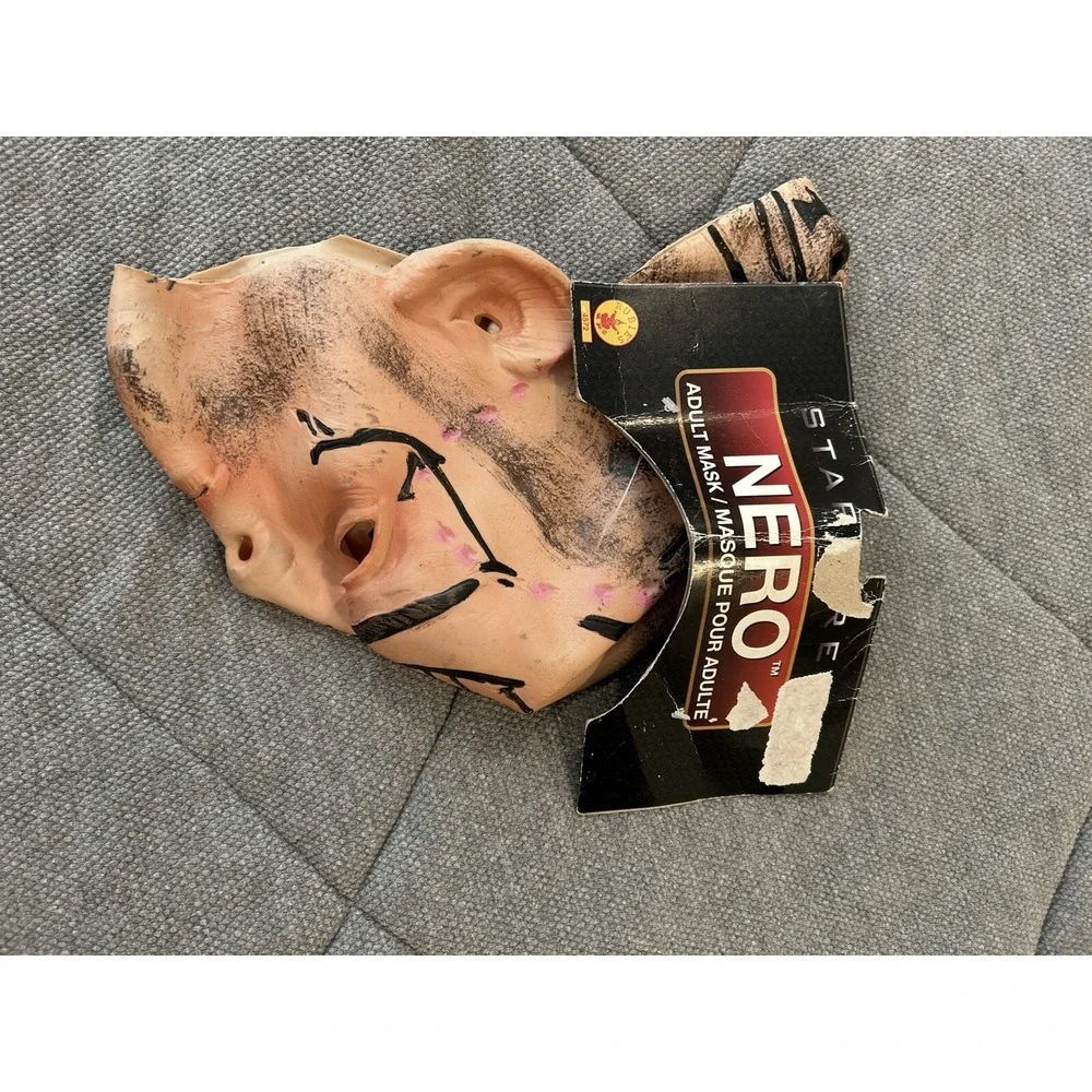 LICENSED ADULT‎ MENS STAR TREK MOVIE NERO MASK HALLOWEEN COSTUME ACCESSORY 2009